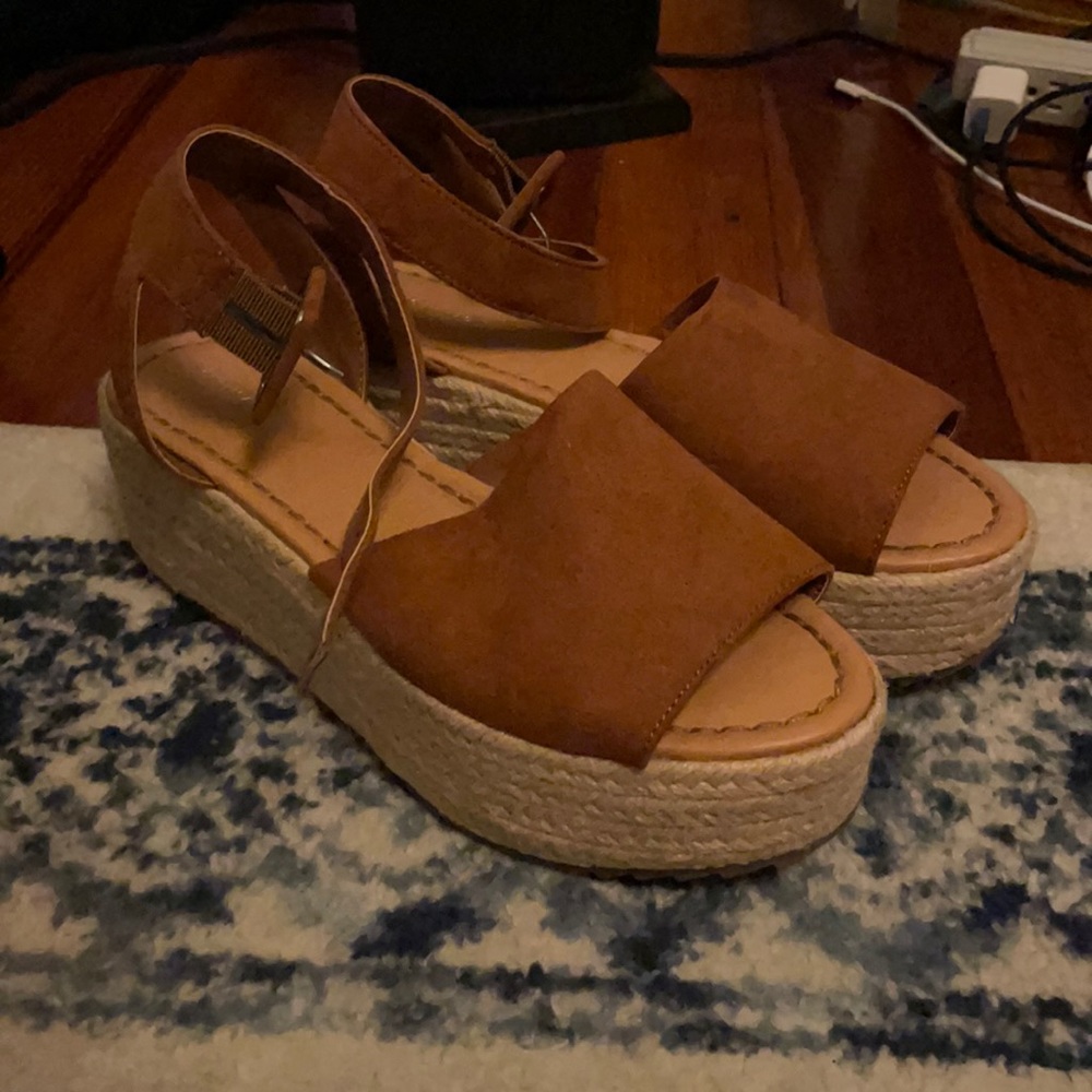 American eagle espadrille wedges